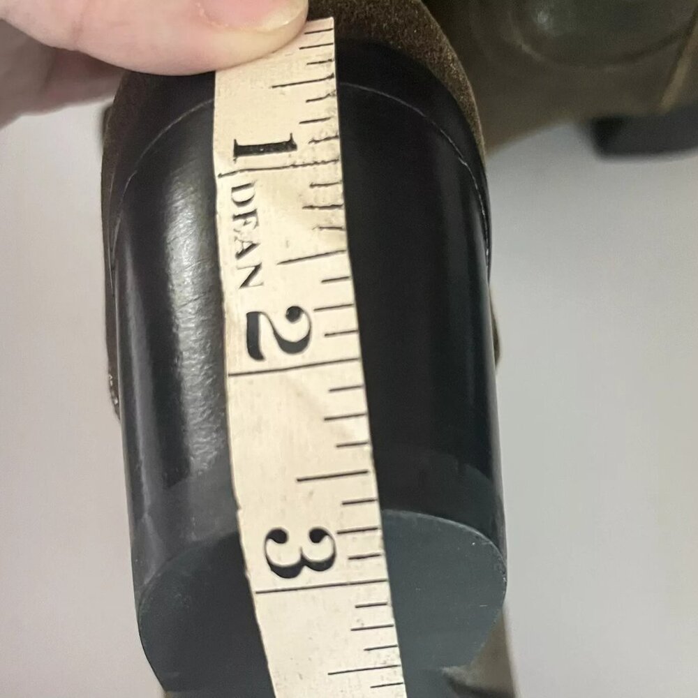 Jeffery Campbell Free People Dagget Chocolate Tan Distressed Boots Sz 6 - Picture 8 of 11